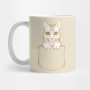 Happy Cat Pocket Mug